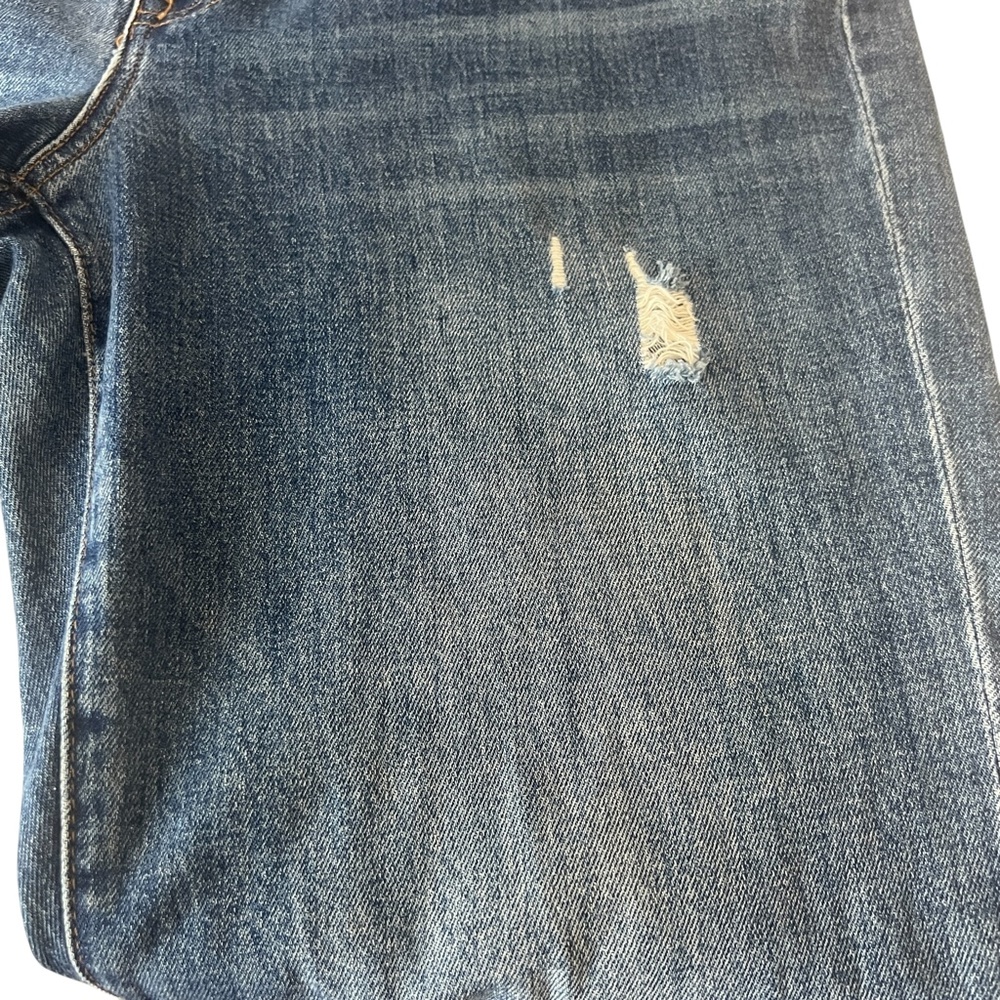 J. Crew Slim Broken-In Boyfriend Jeans Size 29 Tall Capsule Grunge Edgy Normcore - Picture 9 of 14